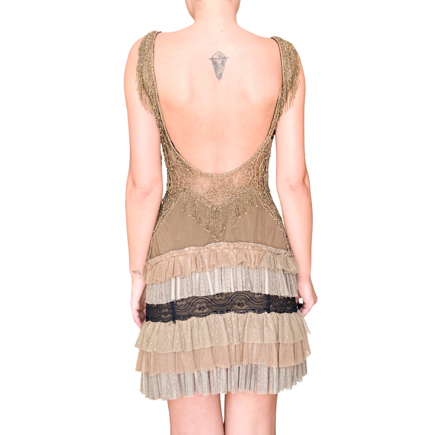 Gaetano Navarra S/S 2006 bareback dress - runway