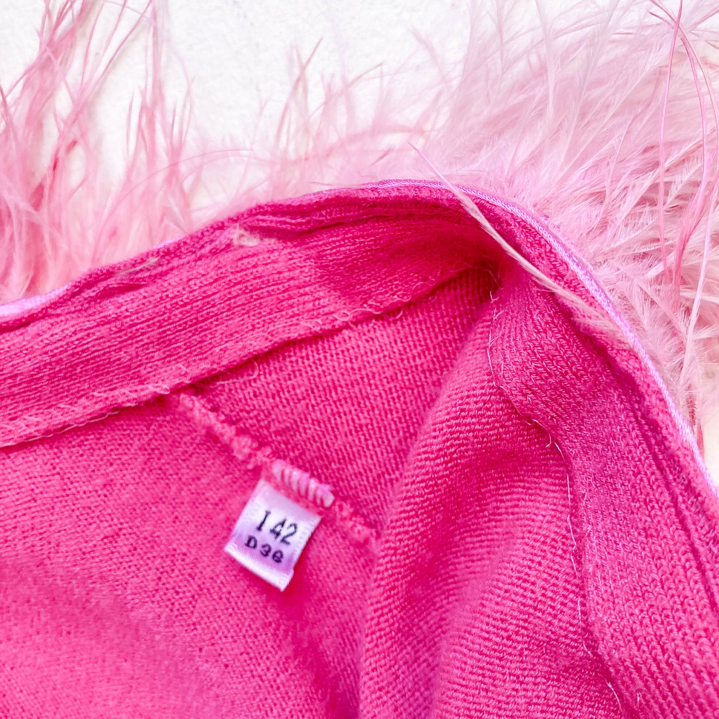 Blumarine F/W 1999 iconic fur cardigan