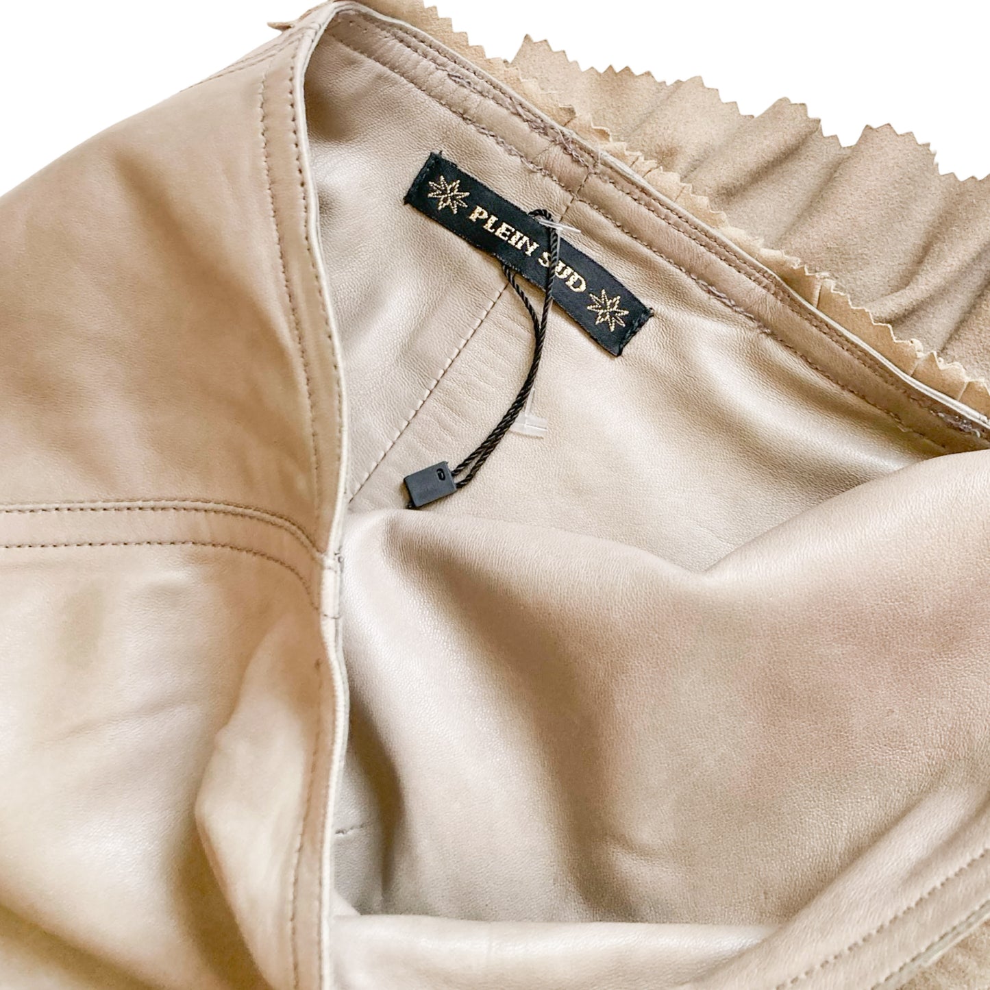 Plein Sud F/W 2002 archive leather dress