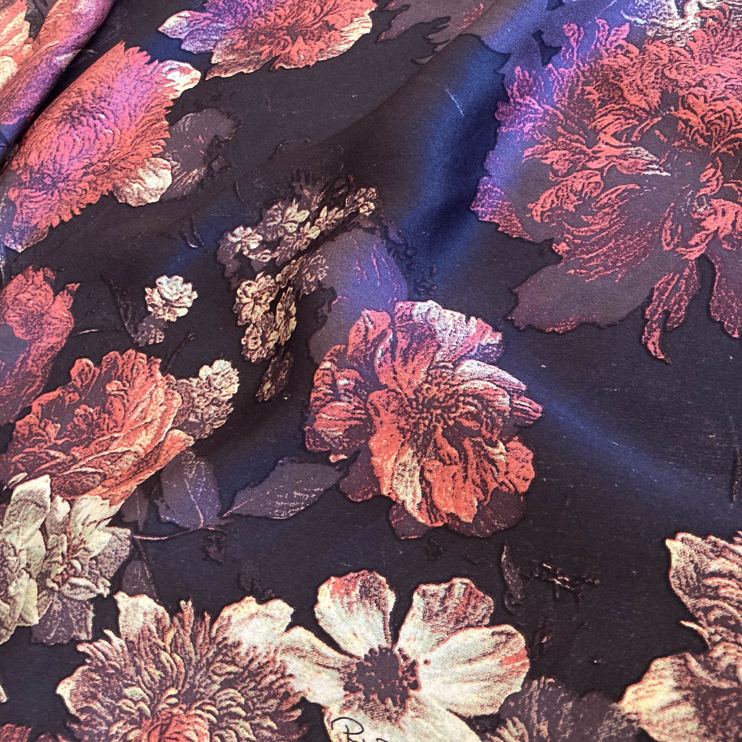 Roberto Cavalli F/W 2000 rare silk gown