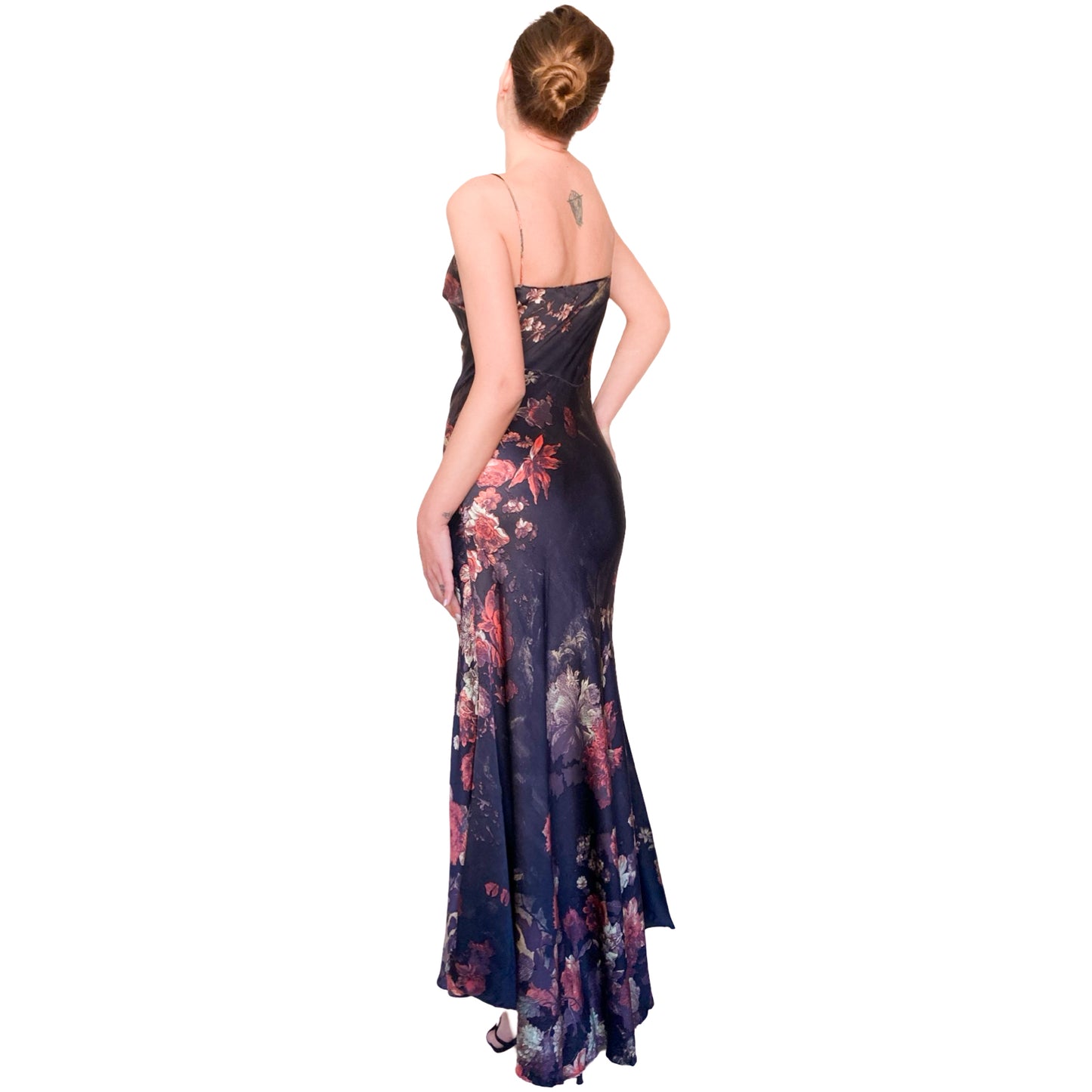 Roberto Cavalli F/W 2000 rare silk gown
