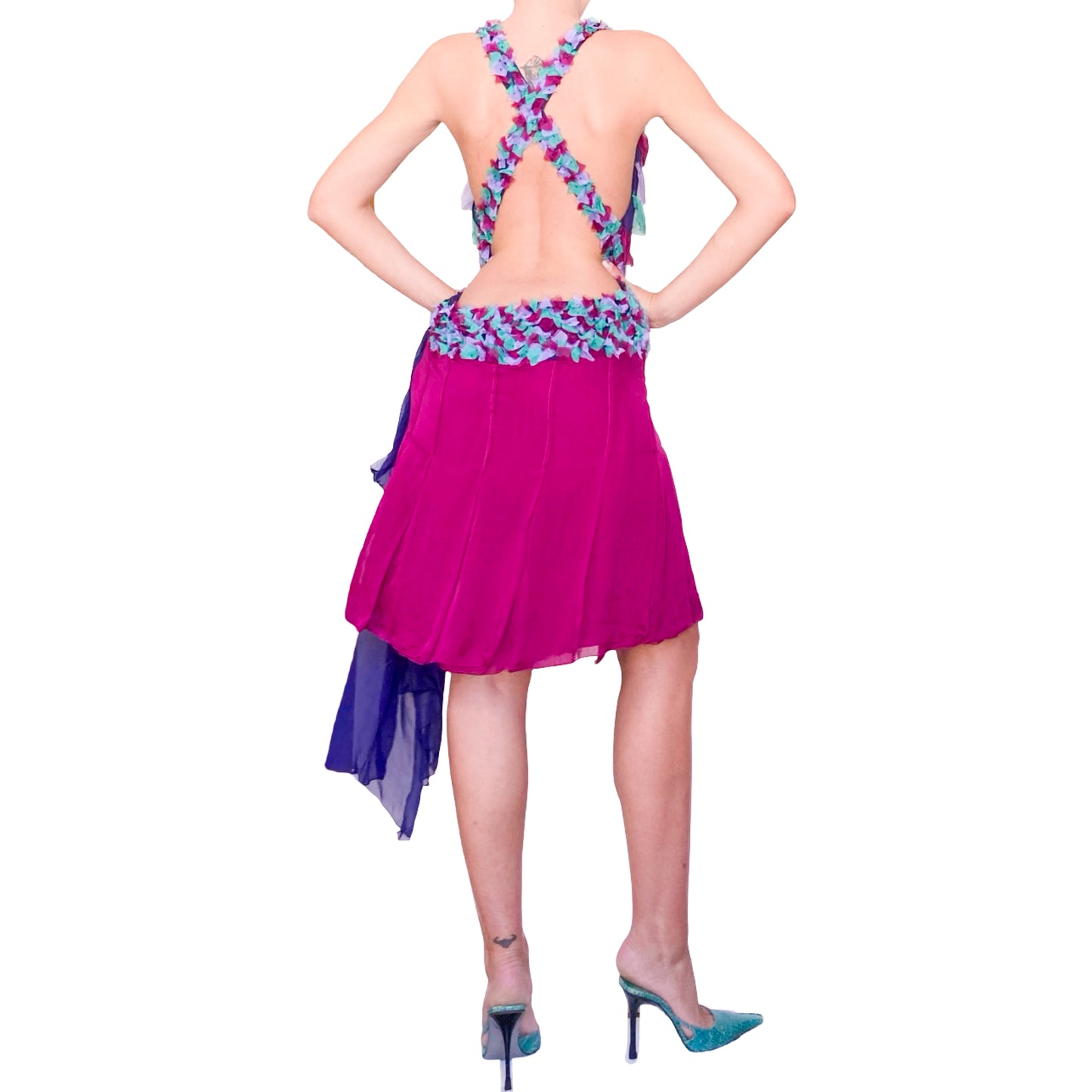 Salvatore Ferragamo S/S 2006 silk dress