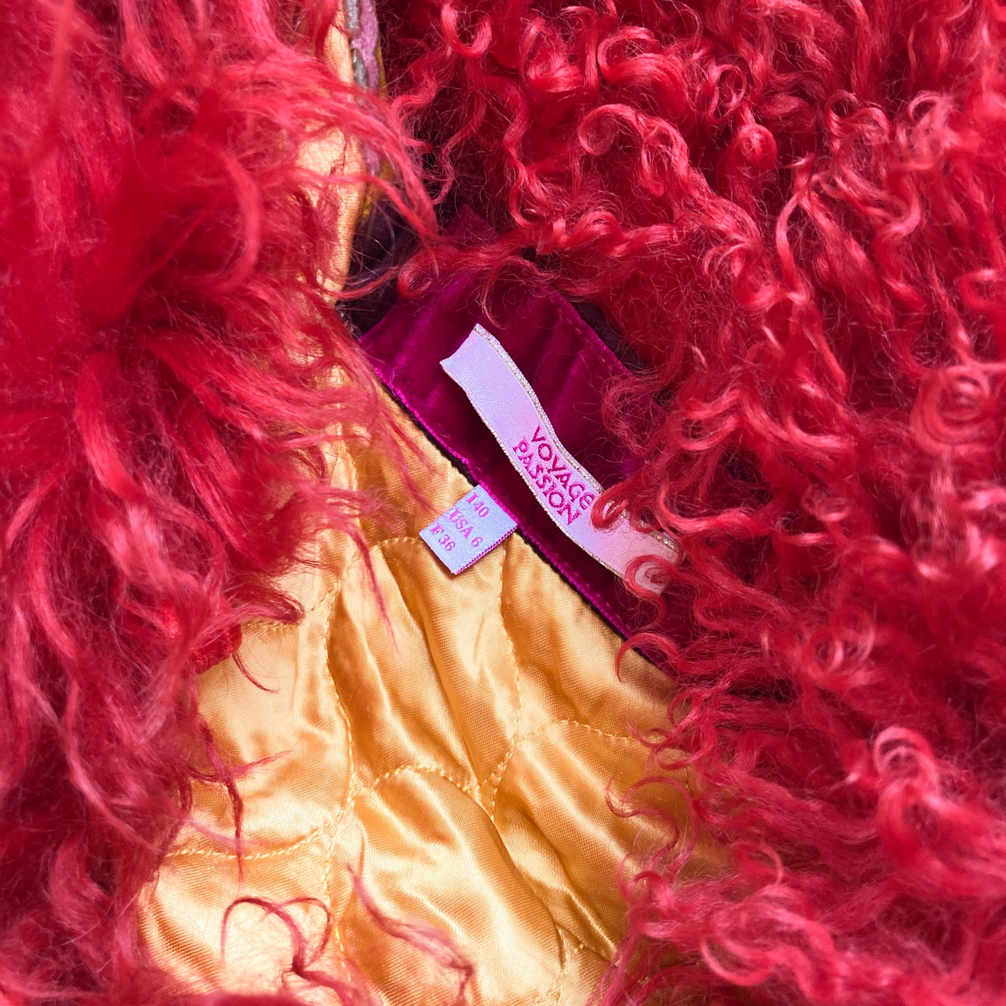 Voyage Passion 2000's maxi bohemian coat