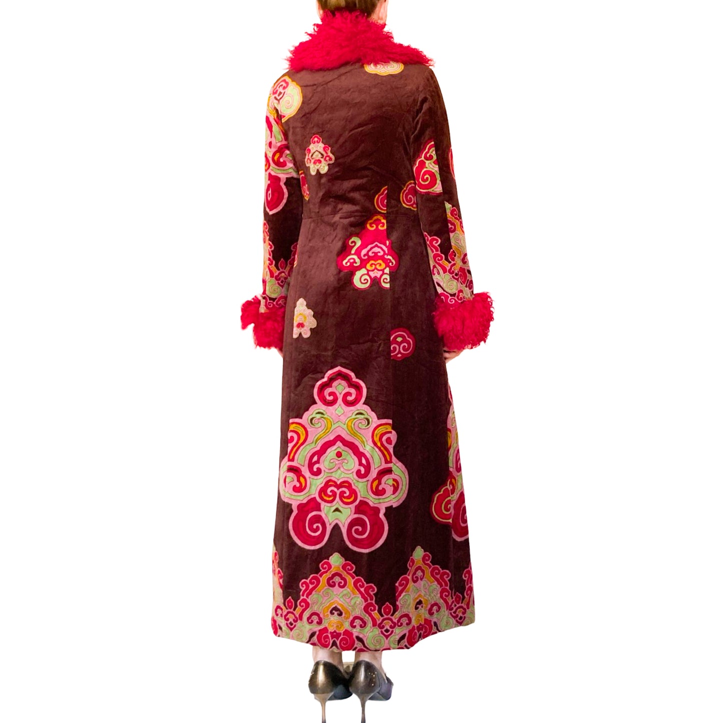 Voyage Passion 2000's maxi bohemian coat