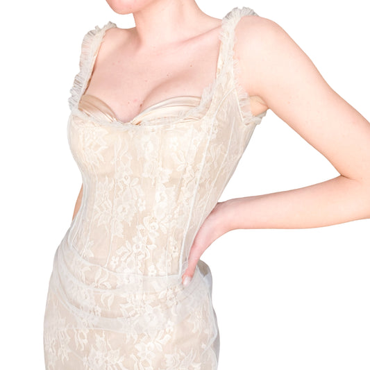 Spanish Designer 2000's lace gown