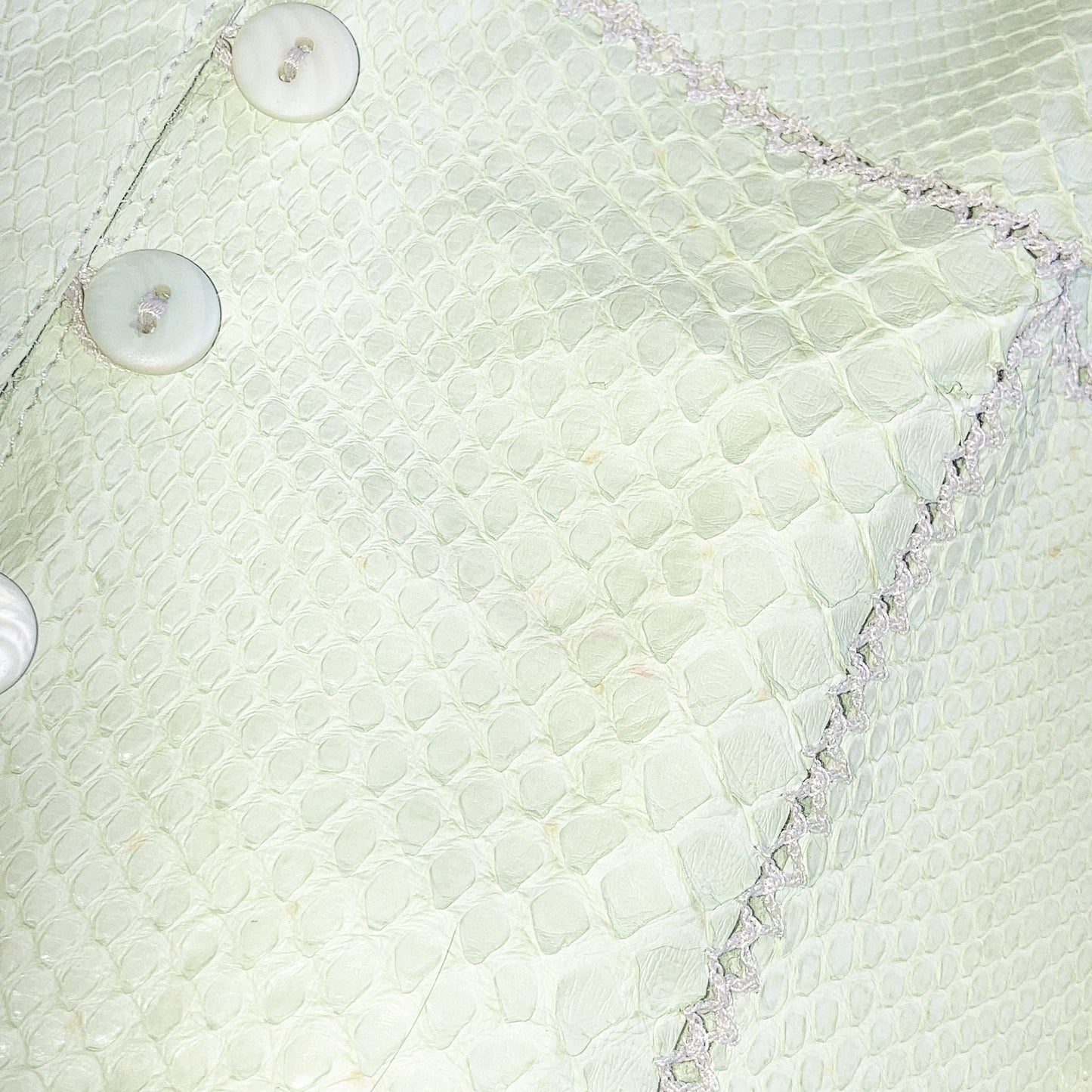 Plein Sud S/S 2002 snake skin bustier