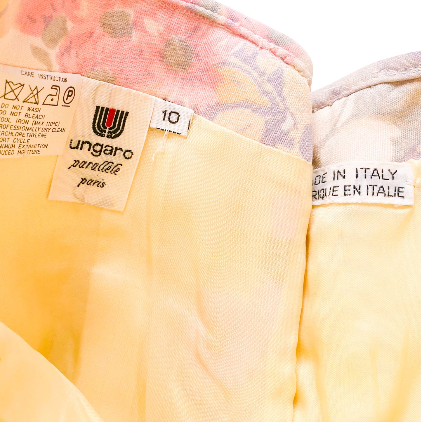 Emanuel Ungaro 1988 rare pleated dress - documented