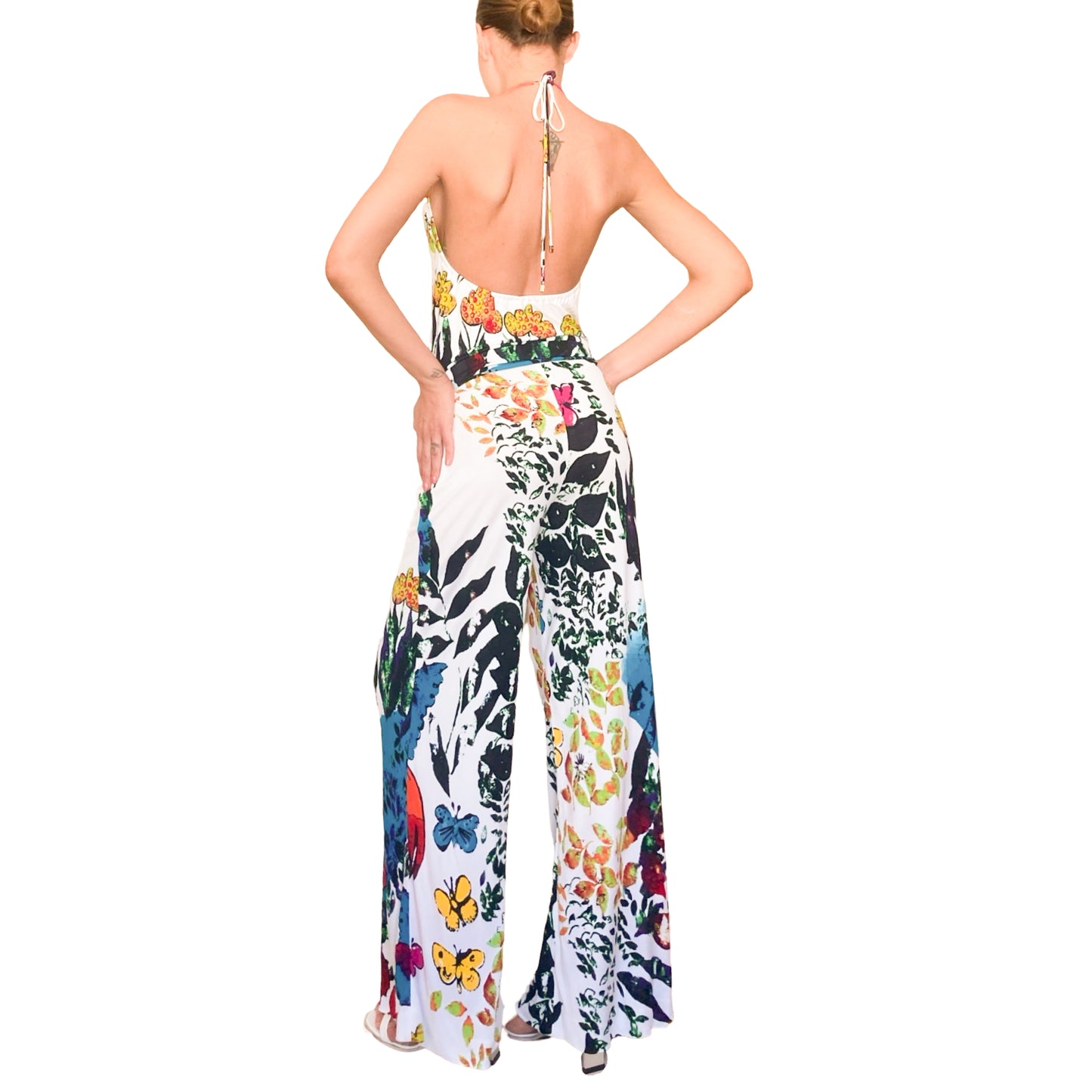 Iceberg S/S 2003 Runway Jumpsuit - White
