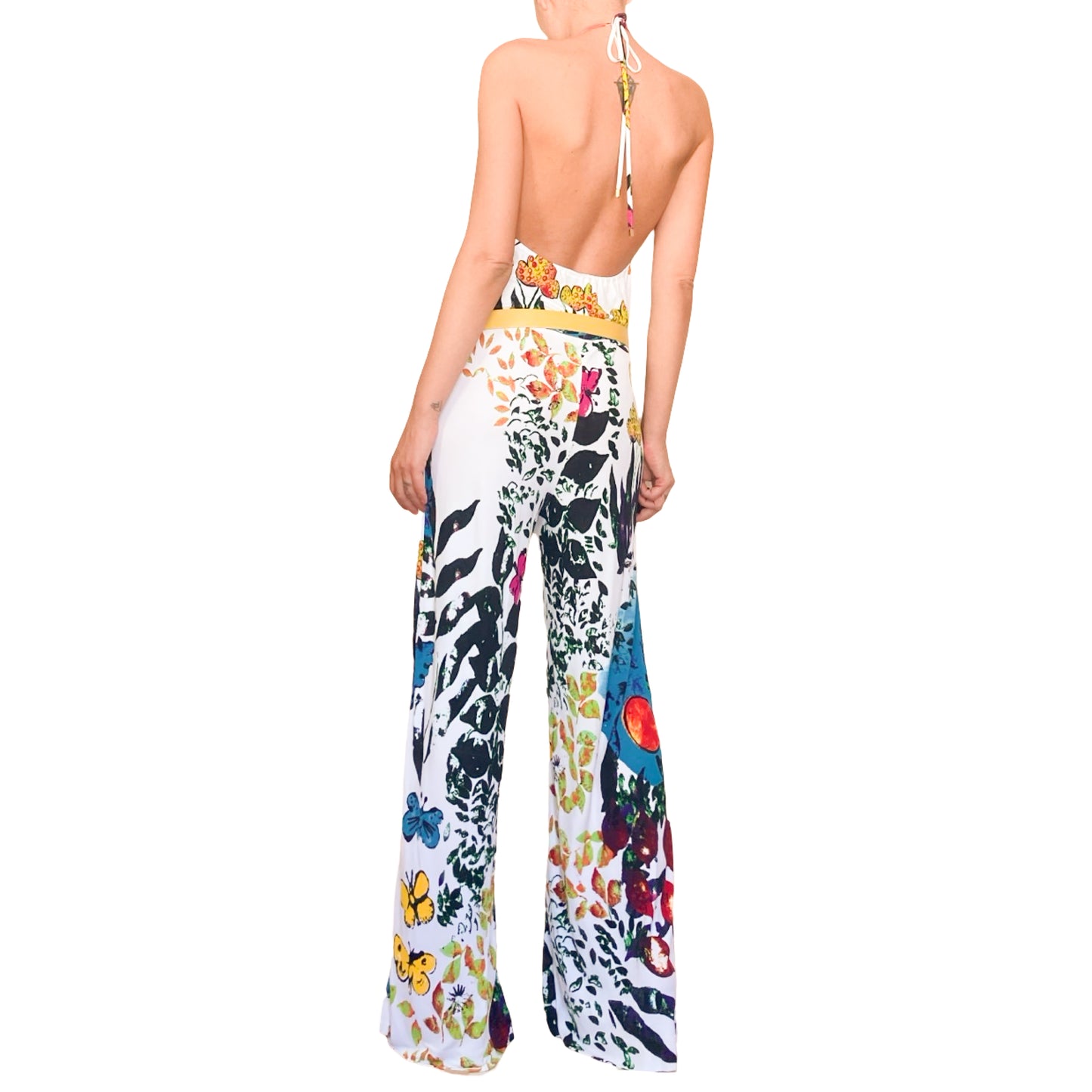Iceberg S/S 2003 Runway Jumpsuit - White