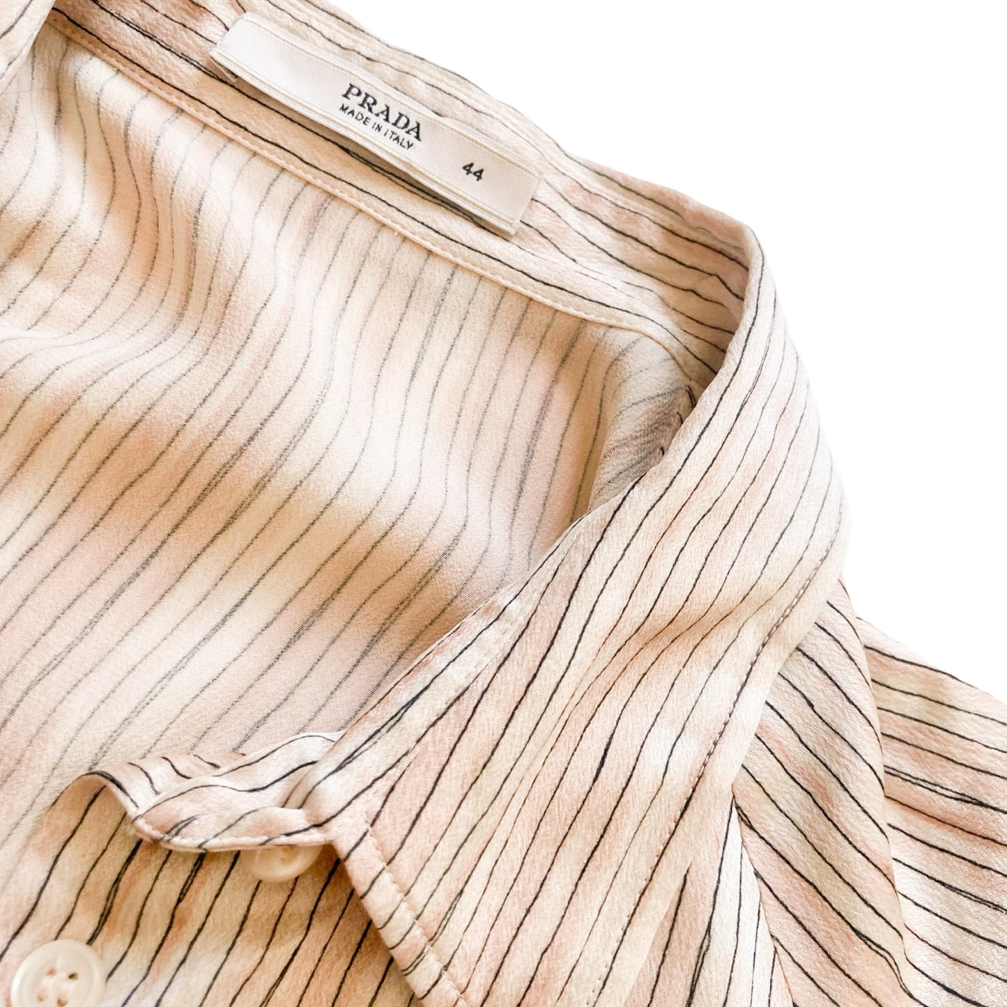 Prada 2006 silk button-up blouse - runway