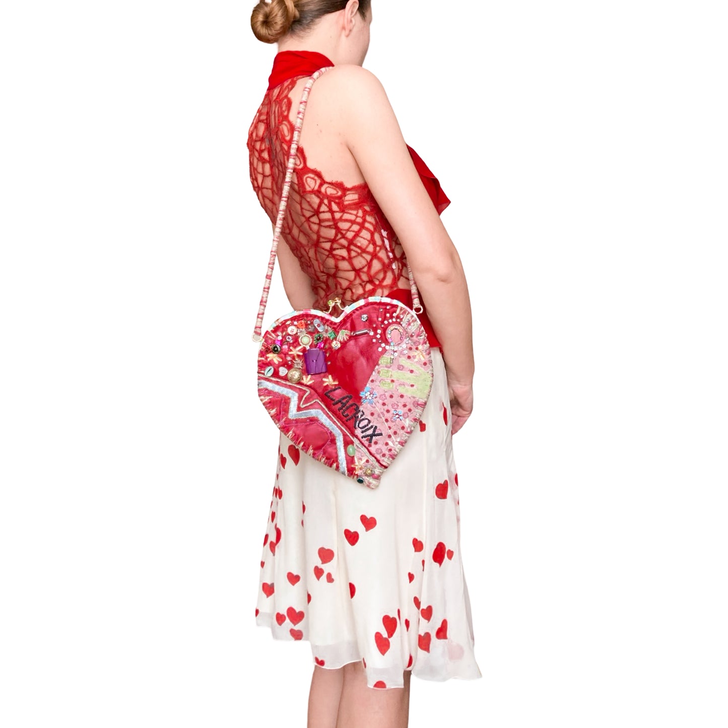 Christian Lacroix 2000's rare heart bag