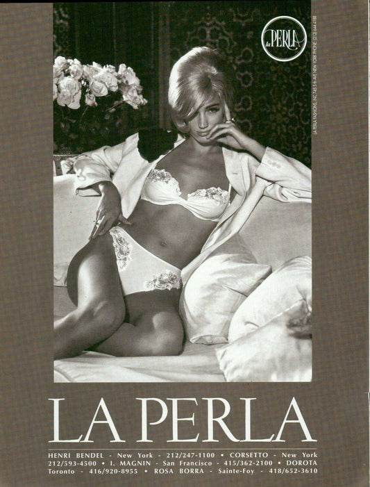 La Perla (golden label) 1992 silk slip dress