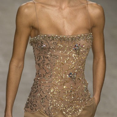 Blumarine S/S 2003 rare embellished cami