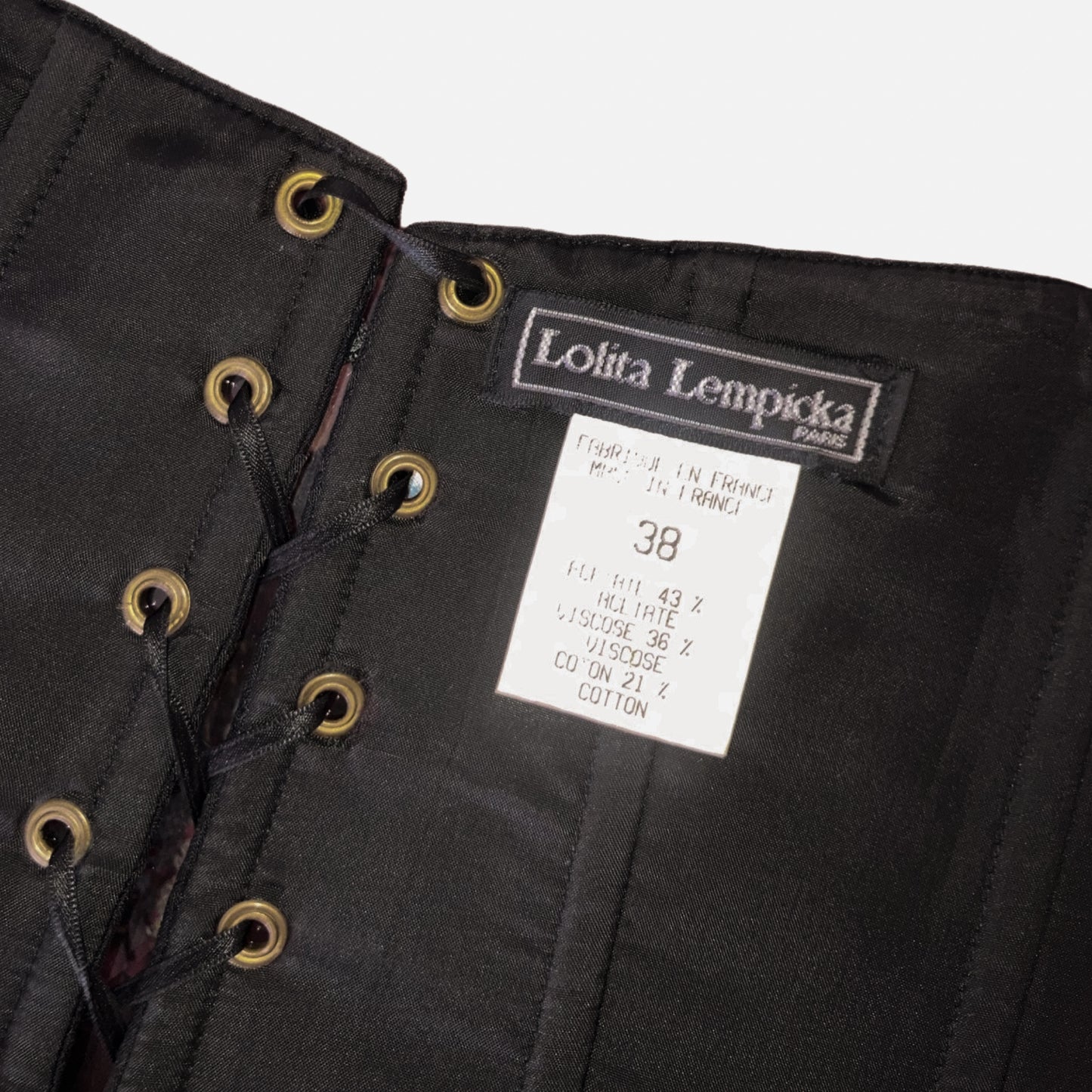 Lolita Lempicka S/S 2000 corset