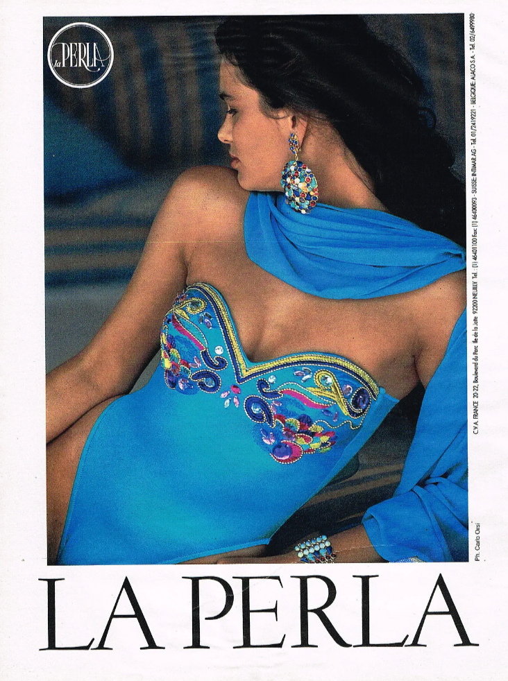 La Perla S/S 1991 bustier dress - documented
