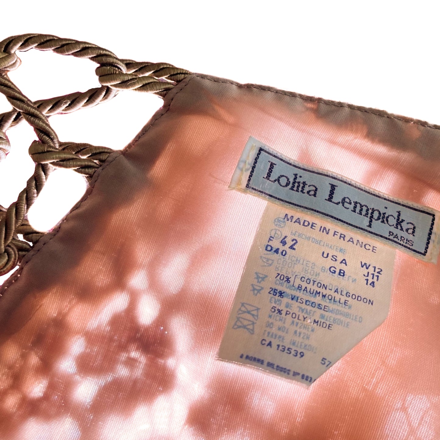 Lolita Lempicka S/S 1989 runway corset