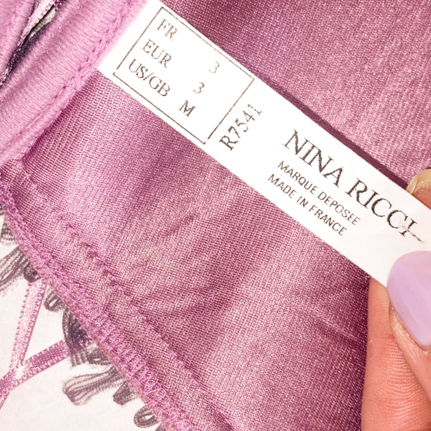 Nina Ricci 2000's luxurious corset