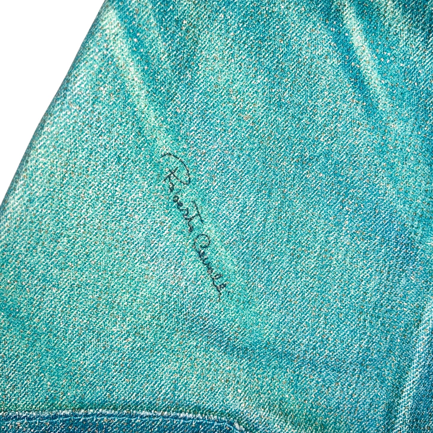 Roberto Cavalli S/S 2001 runway illusion pants