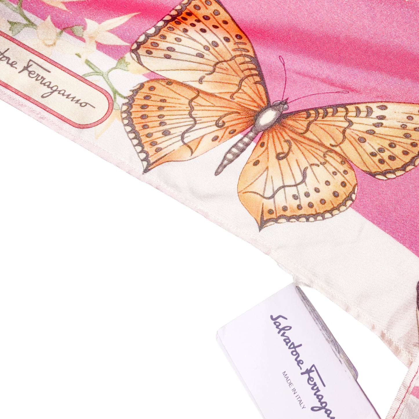 Salvatore Ferragamo vintage silk wrapped top