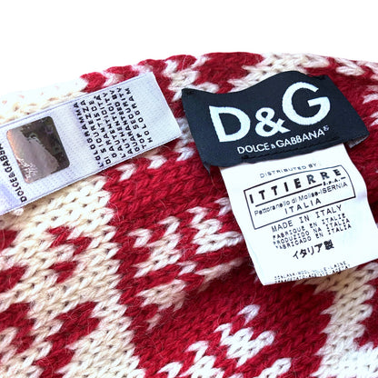 D&G 2006 giant scarf with gloves - runway