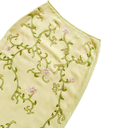 Alberta Ferretti S/S 1997 Madonna Silk Skirt