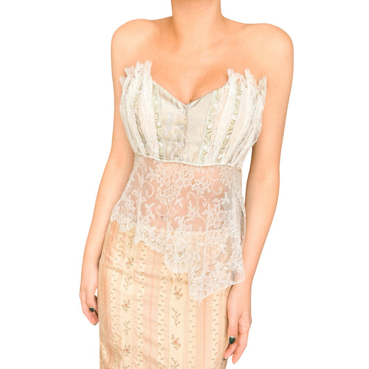 La Perla 2004 lace bustier - campaign