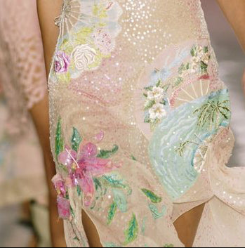 Blumarine Couture 2002 rare beaded bustier - documented
