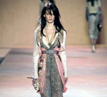 Blumarine 2005 mirror bag - runway
