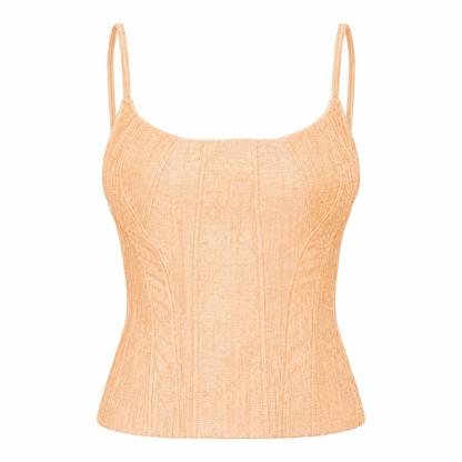 French Designer VTG Sand Corset