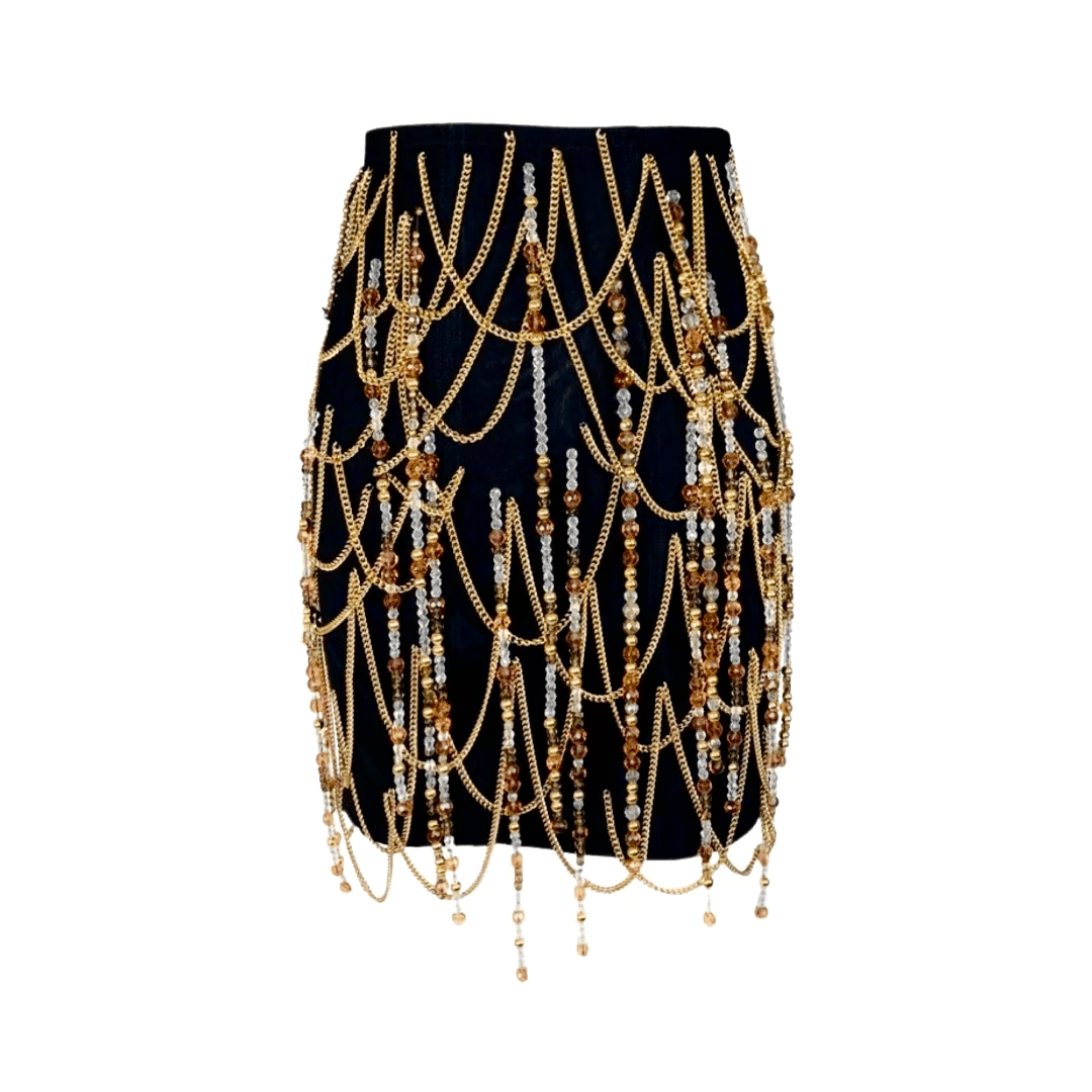 Dolce & Gabbana S/S 1991 runway corset skirt