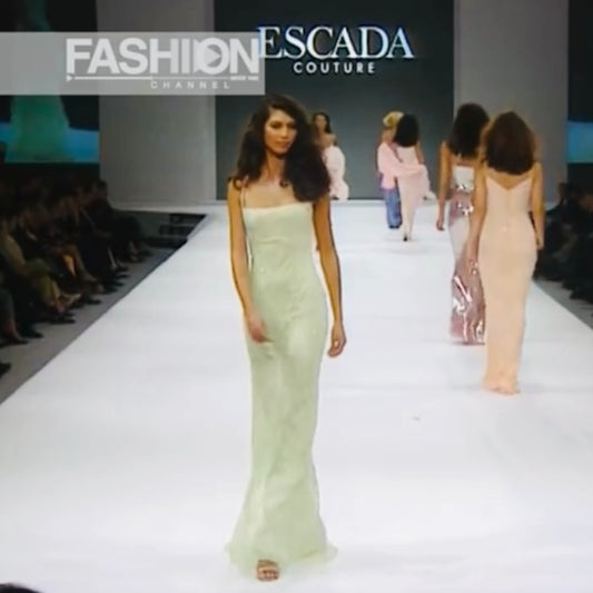 Escada Couture S/S 2000 runway gown