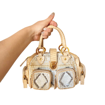 Blumarine F/W 2005 beaded bag - documented