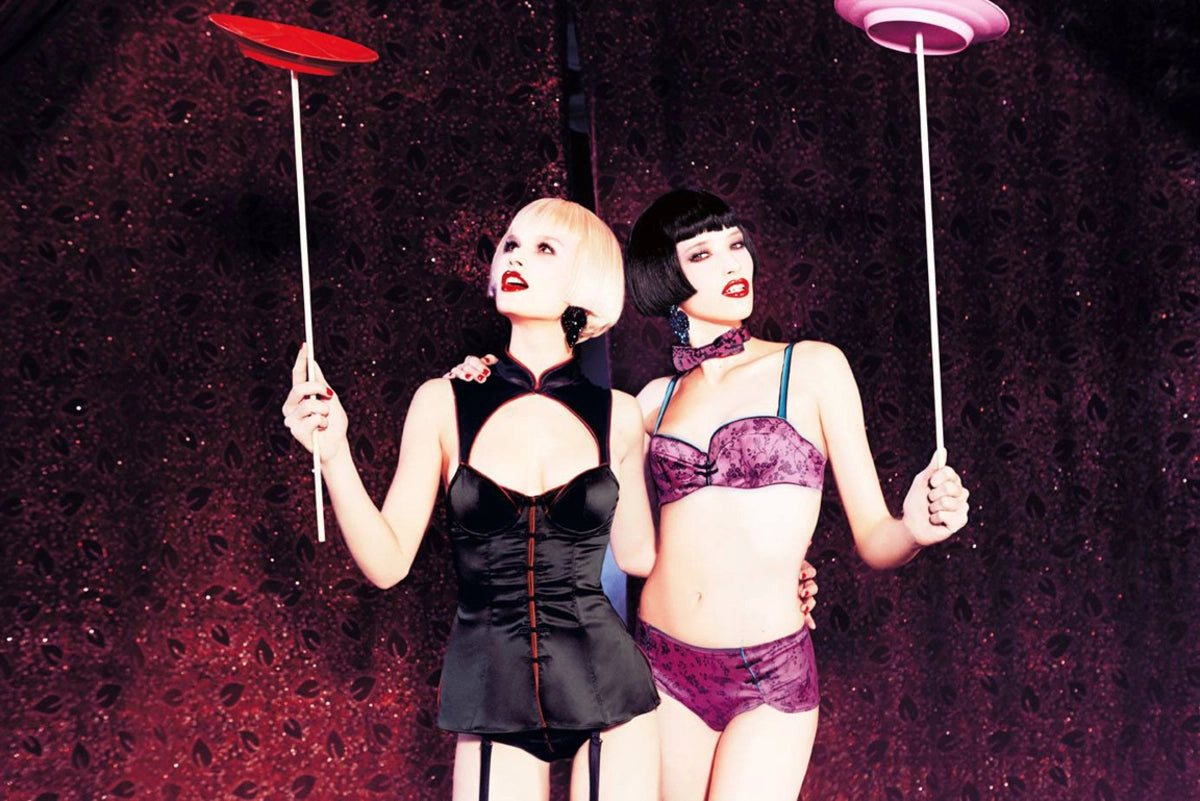 Chantal Thomass 2013 "Mlle Pekin" Corset set - documented