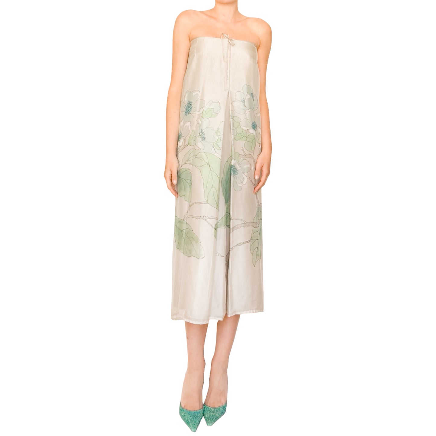 Gianfranco Ferre 2000s rare silk set