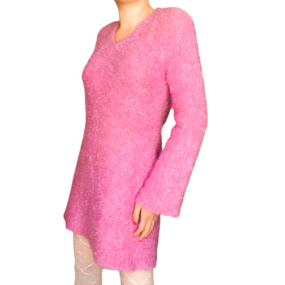 Anna Molinari 1996 mohair wool sweater dress – runway