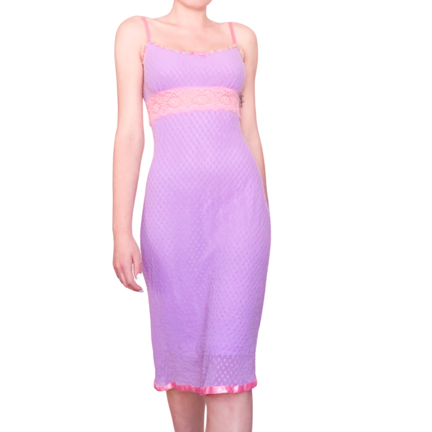 Betsey Johnson S/S 2000 mesh net dress