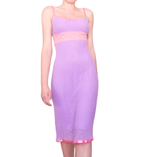 Betsey Johnson S/S 2000 mesh net dress