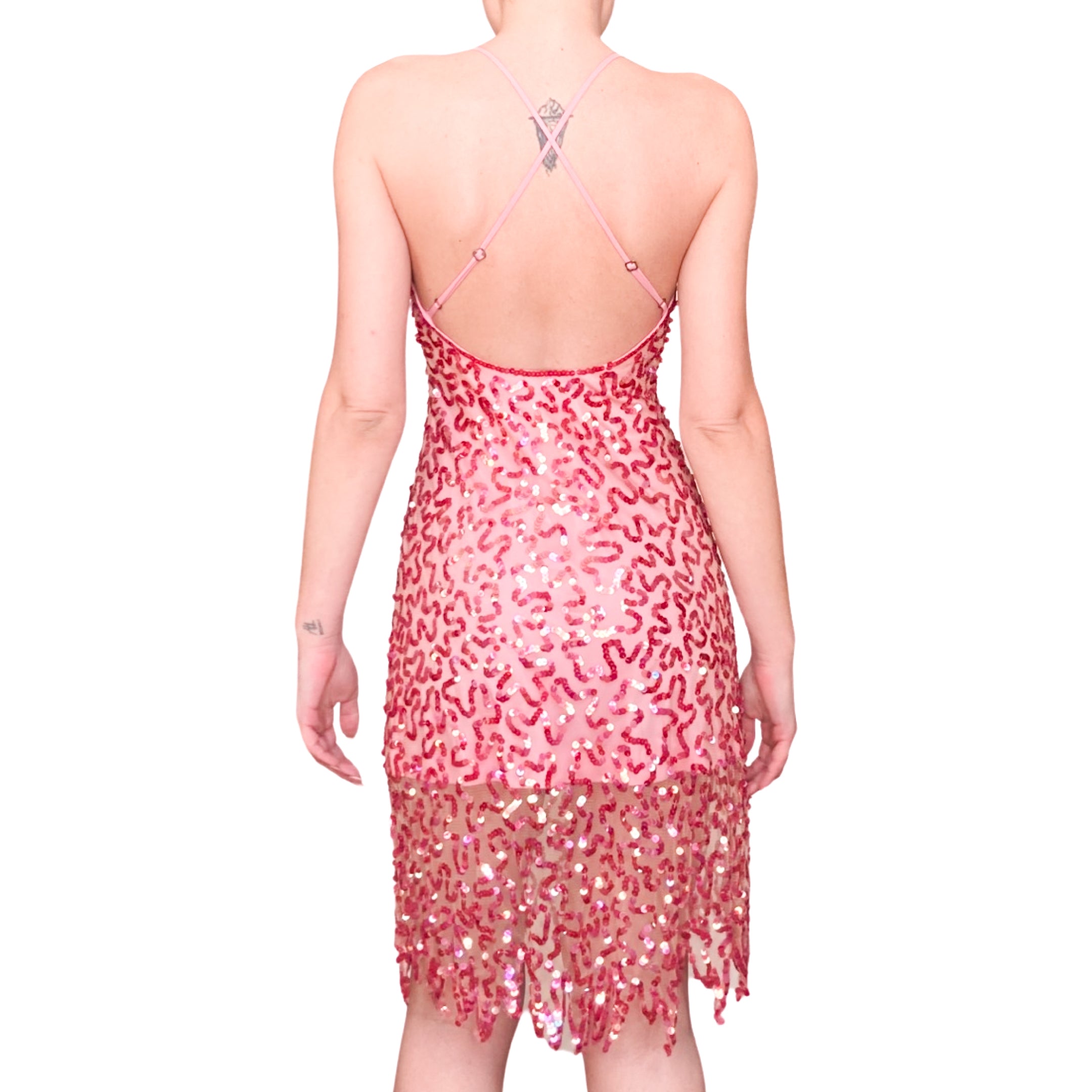 Betsey Johnson Evening 2000 s sequins dress