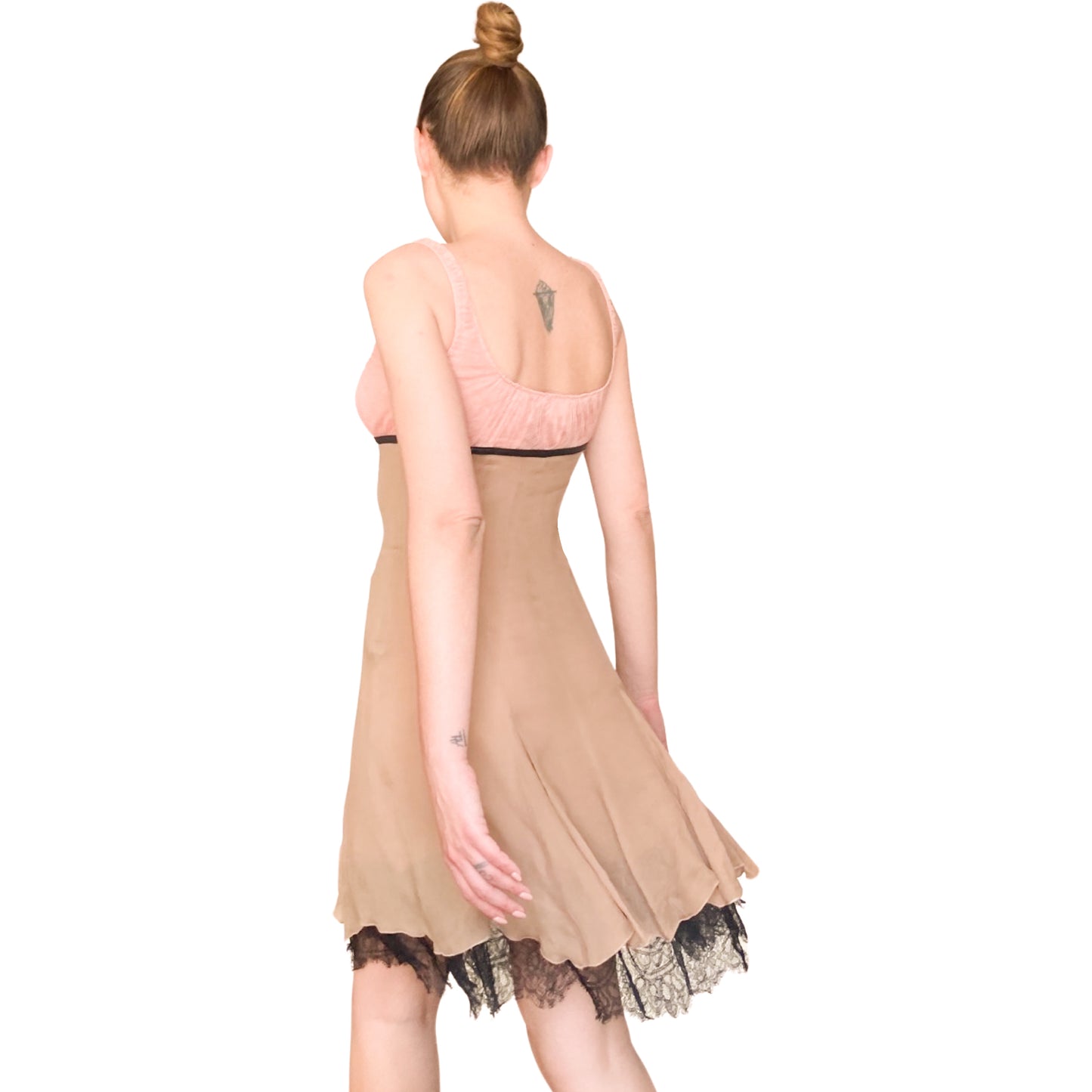 Blumarine S/S 2003 runway silk dress InLouve Blumarine S/S 2003 runway silk dress InLouve