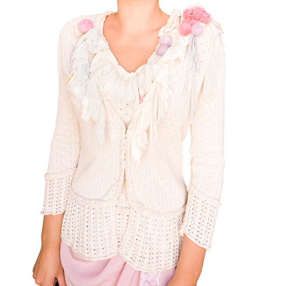 Christian Lacroix VTG silk twin set