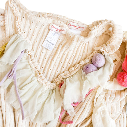 Christian Lacroix VTG silk twin set