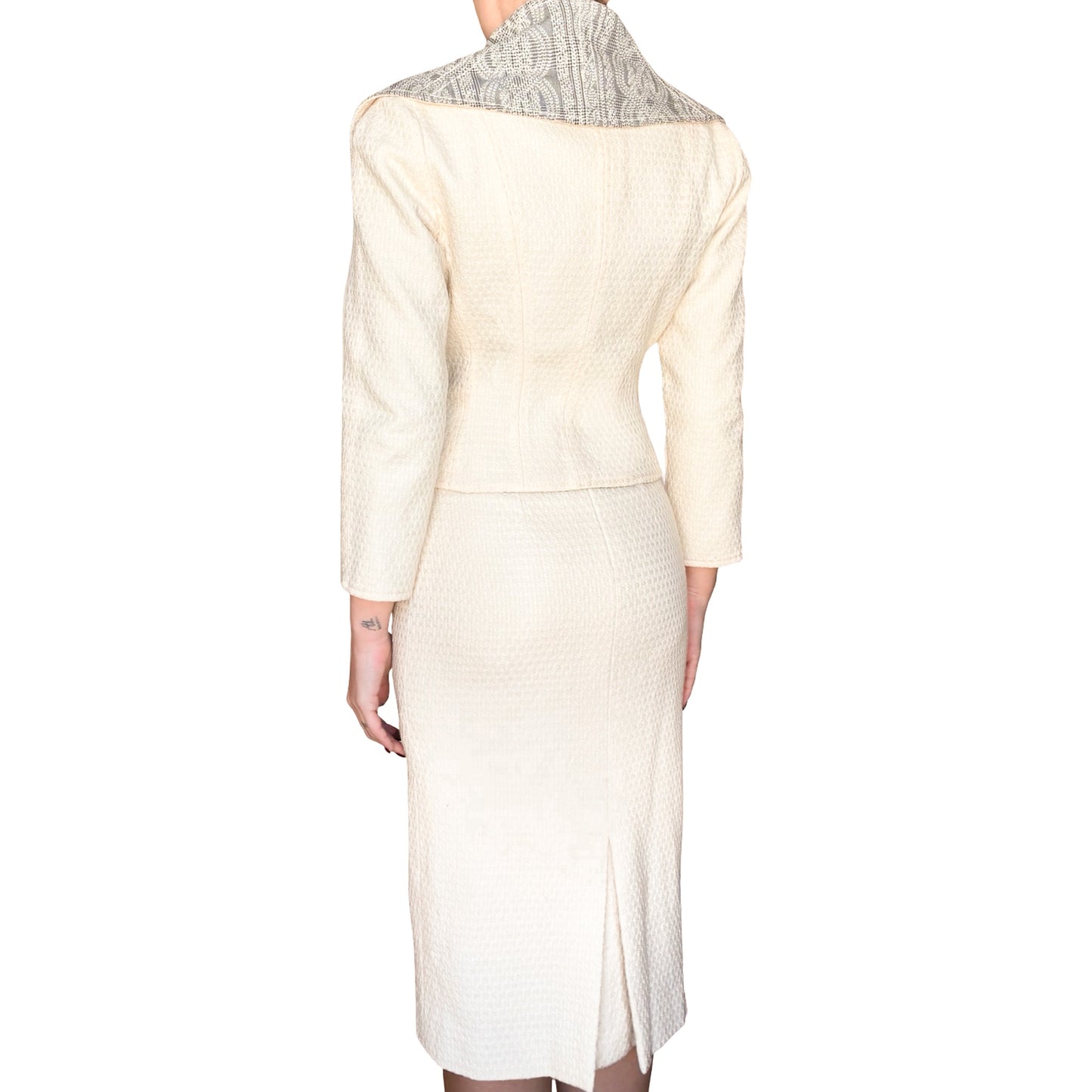 Christian Dior by Galliano F/W 1999 wool ensemble - runway