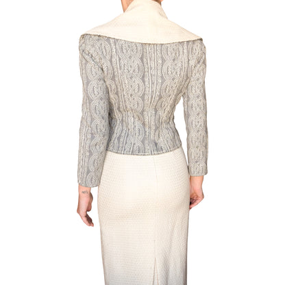 Christian Dior by Galliano F/W 1999 wool ensemble - runway