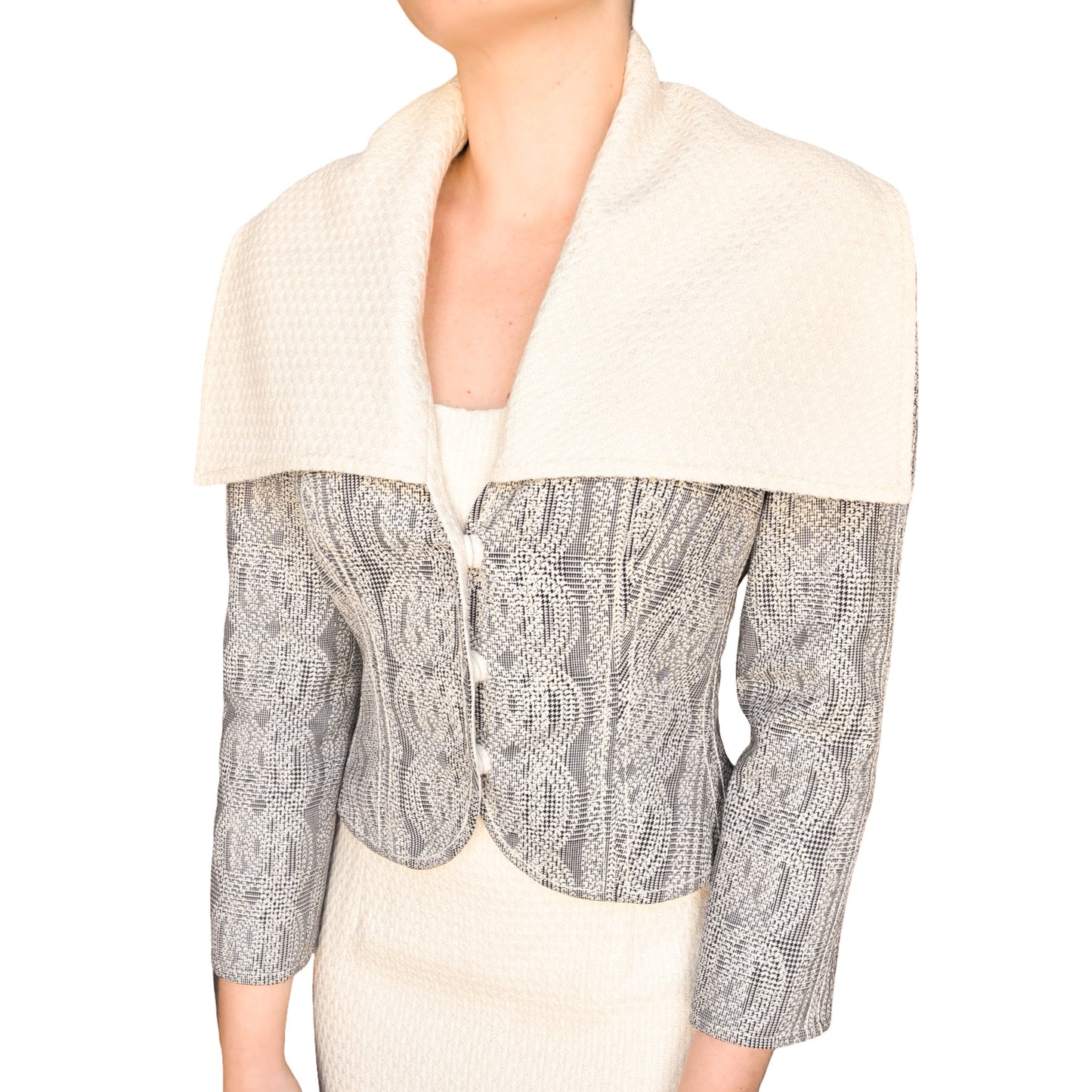 Christian Dior by Galliano F/W 1999 wool ensemble - runway