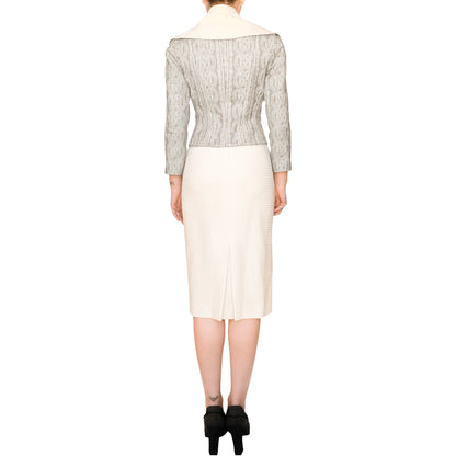 Christian Dior by Galliano F/W 1999 wool ensemble - runway