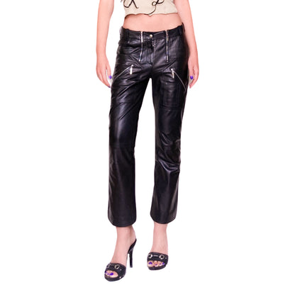 Christian Dior ( by John Galliano ) S/S 2004 hardcore leather pants