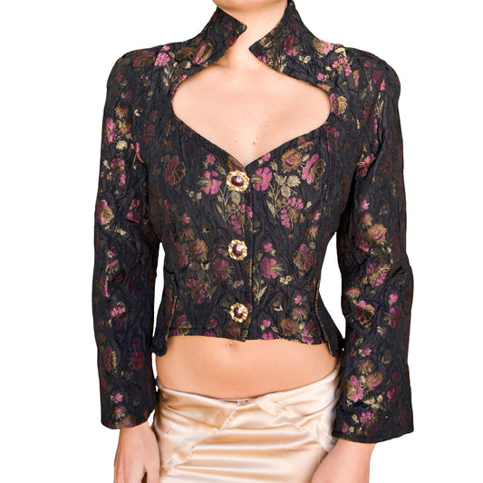 Christian Lacroix 1996 brocade jacket - documented