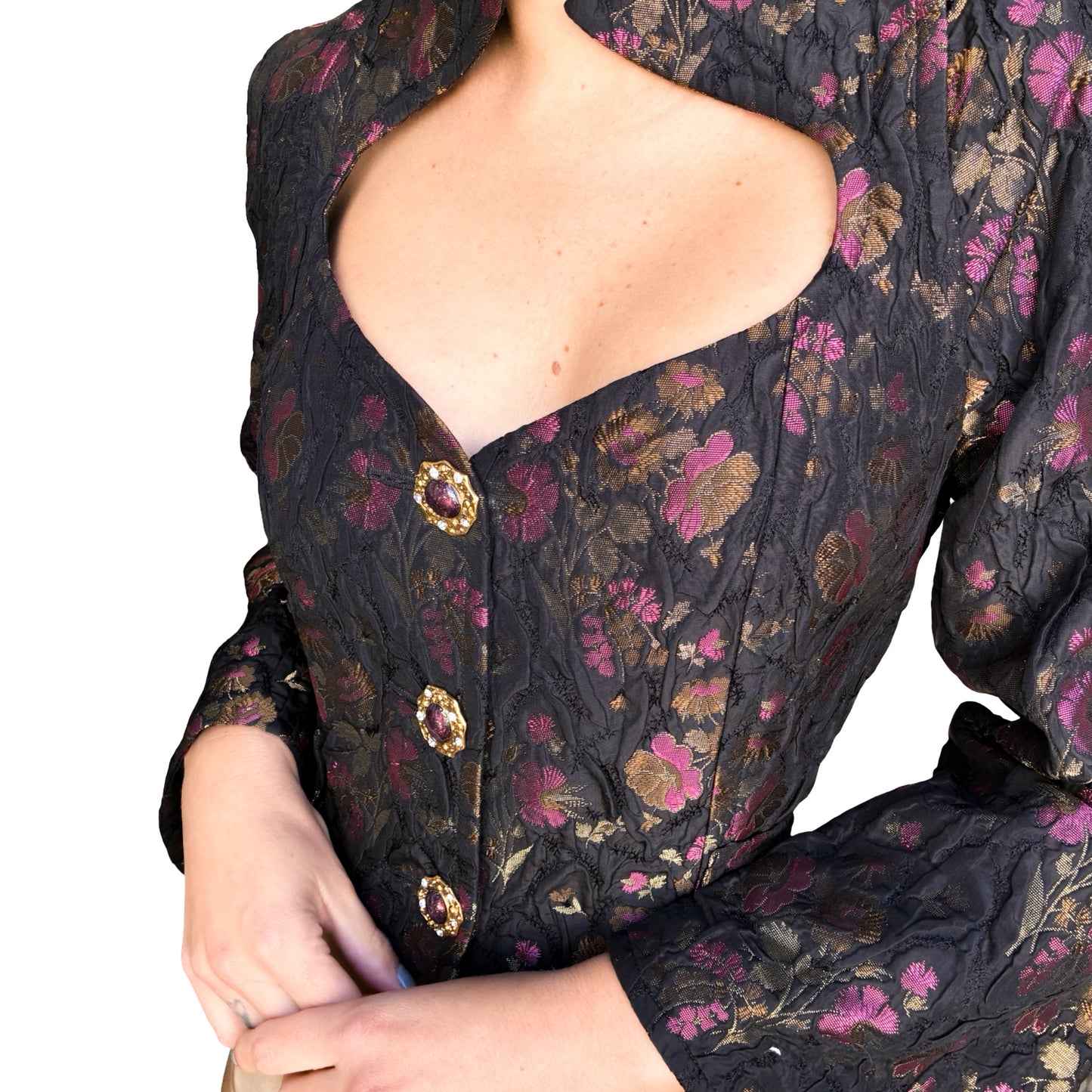 Christian Lacroix 1996 brocade jacket - documented