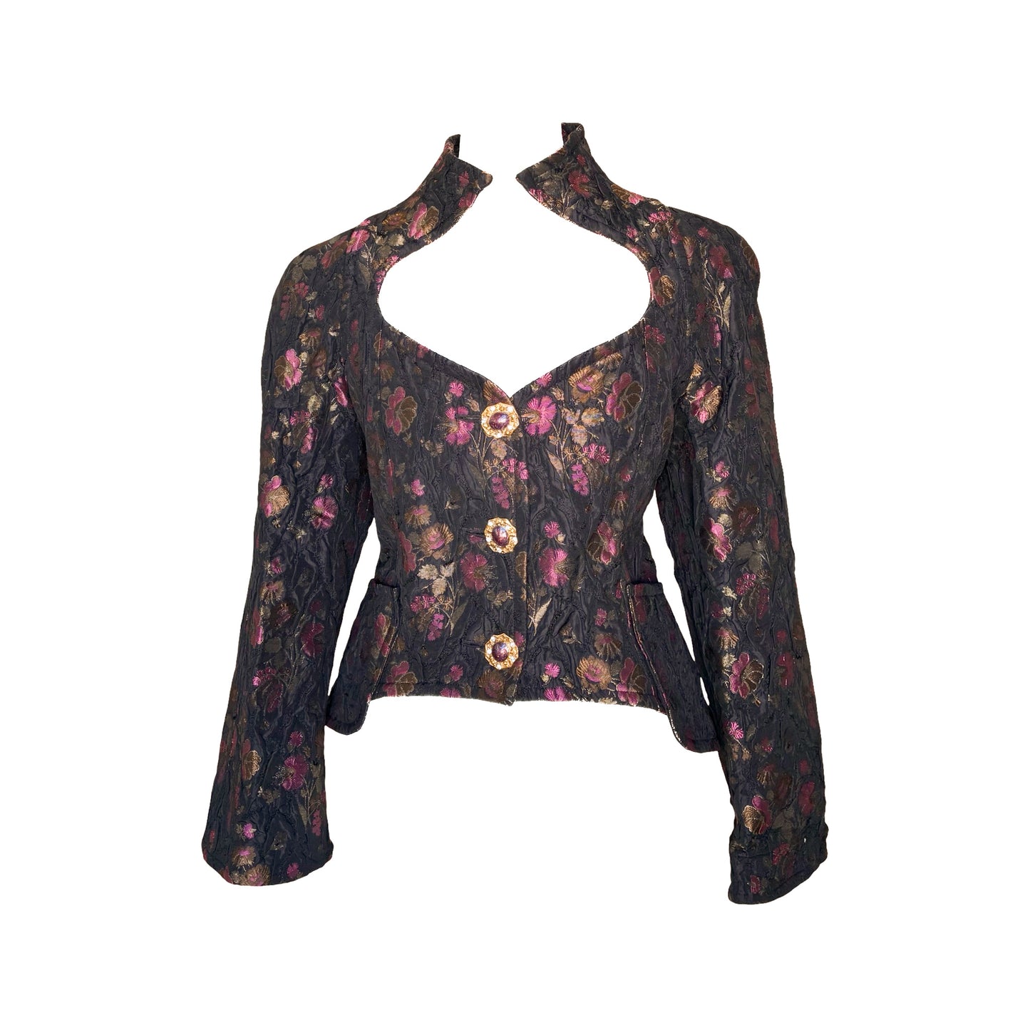 Christian Lacroix 1996 brocade jacket - documented