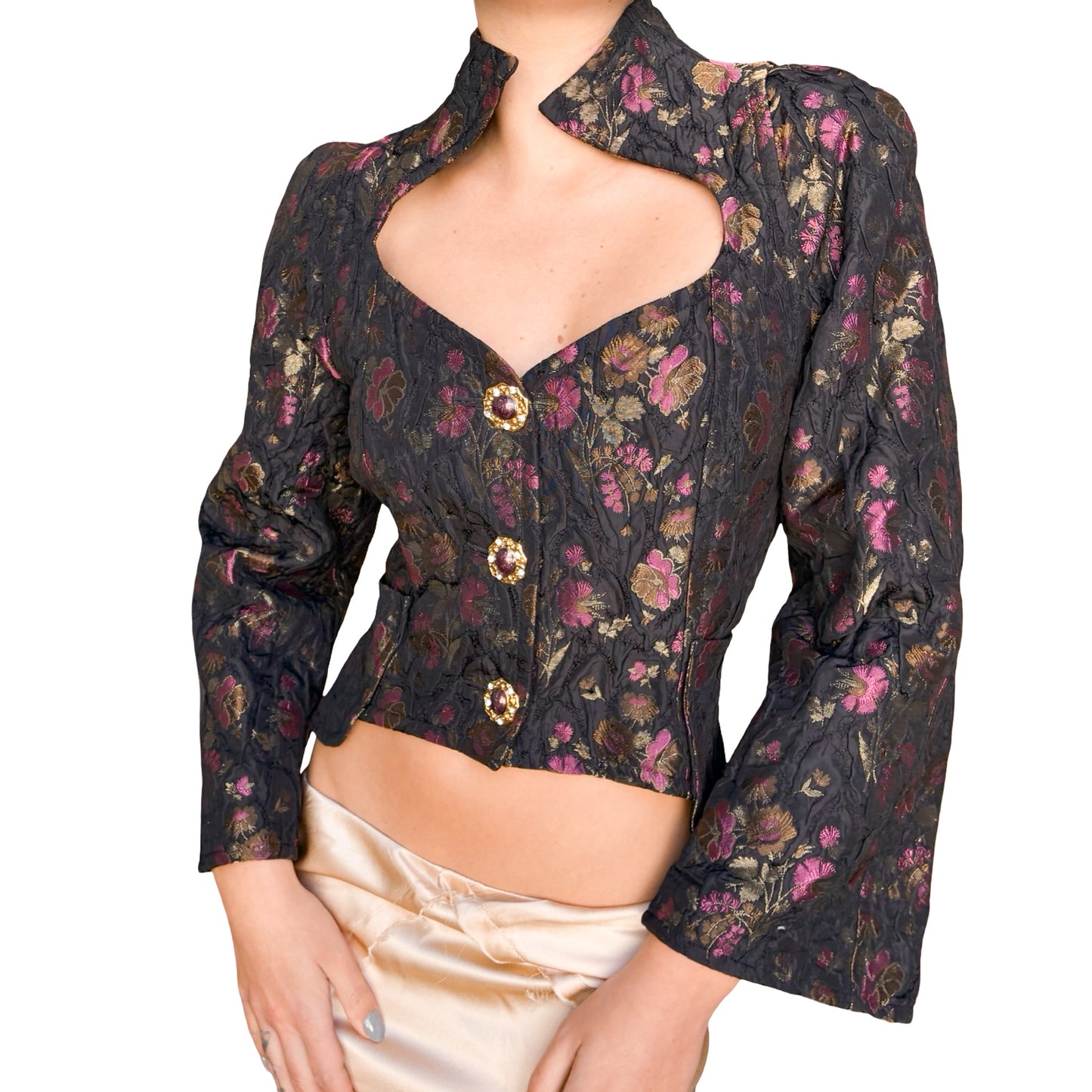 Christian Lacroix 1996 brocade jacket - documented